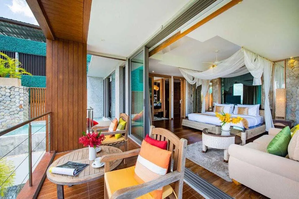 Luxury 4 bedrooms villa – Sea View – in Bang Tao — Thumbnail 15