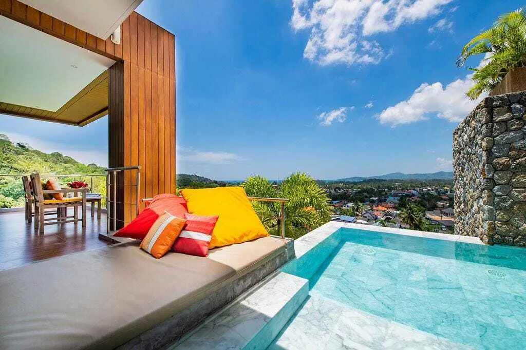 Luxury 4 bedrooms villa – Sea View – in Bang Tao — Thumbnail 16