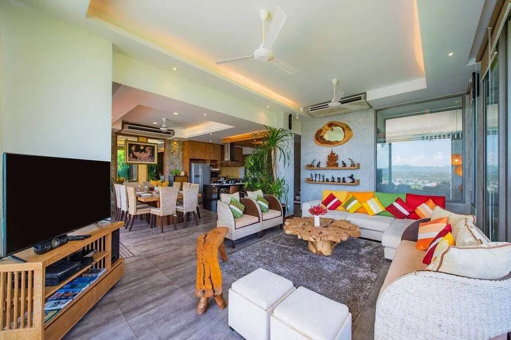 Luxury 4 bedrooms villa – Sea View – in Bang Tao — Thumbnail 24