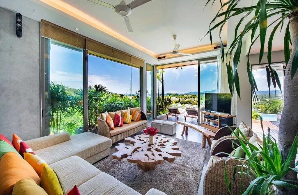 Luxury 4 bedrooms villa – Sea View – in Bang Tao — Thumbnail 25