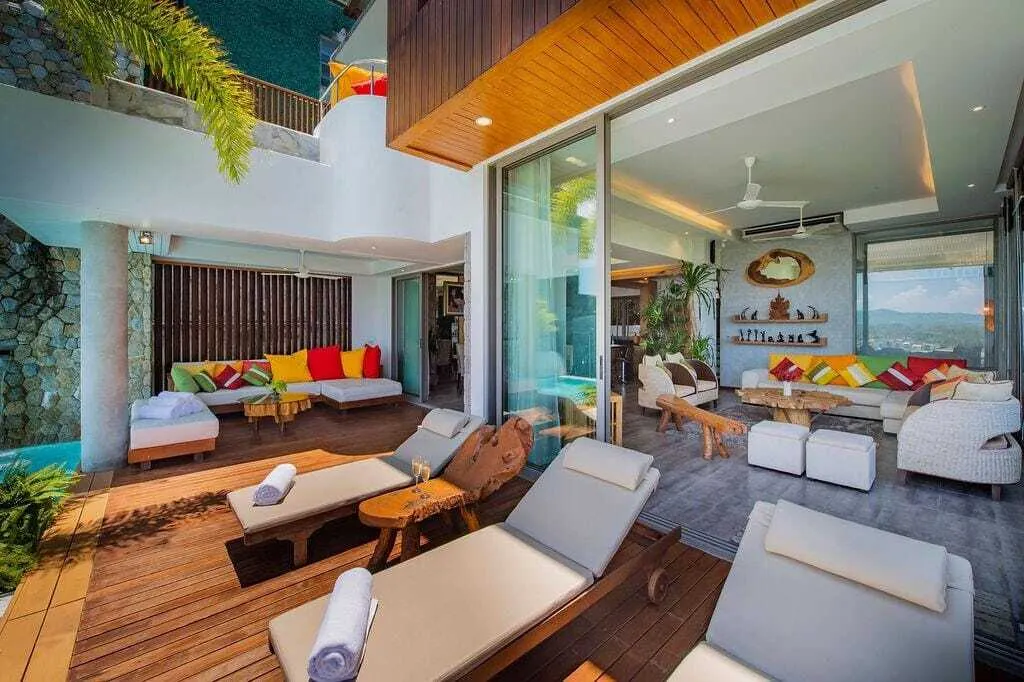 Luxury 4 bedrooms villa – Sea View – in Bang Tao — Thumbnail 27