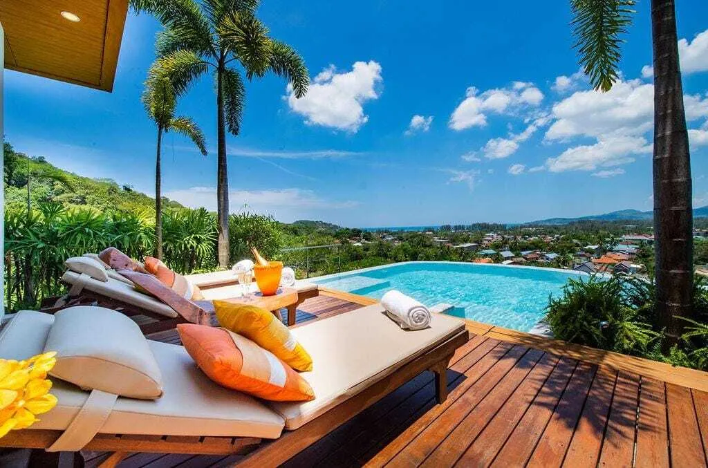 Luxury 4 bedrooms villa – Sea View – in Bang Tao — Thumbnail 28