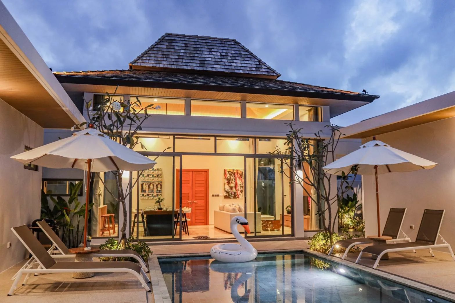Beautiful 2 Bedroom Pool Villa for Rent in Cheong Thale — Thumbnail 8