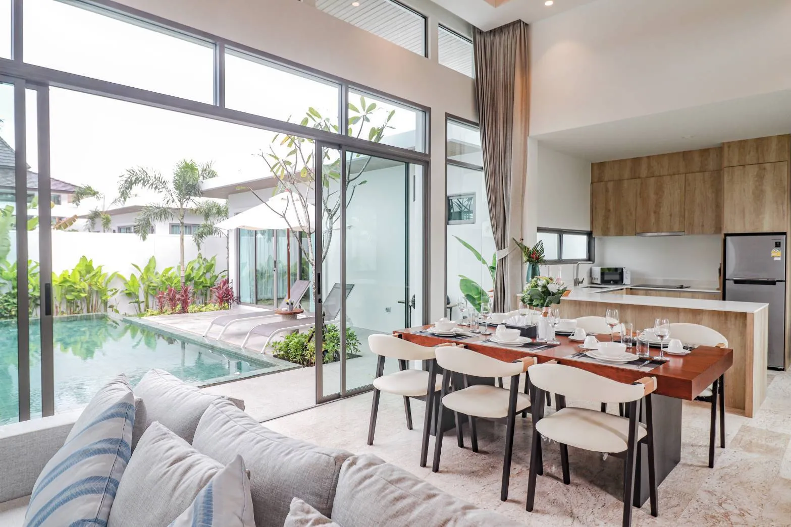 Beautiful 2 Bedroom Pool Villa for Rent in Cheong Thale — Thumbnail 12