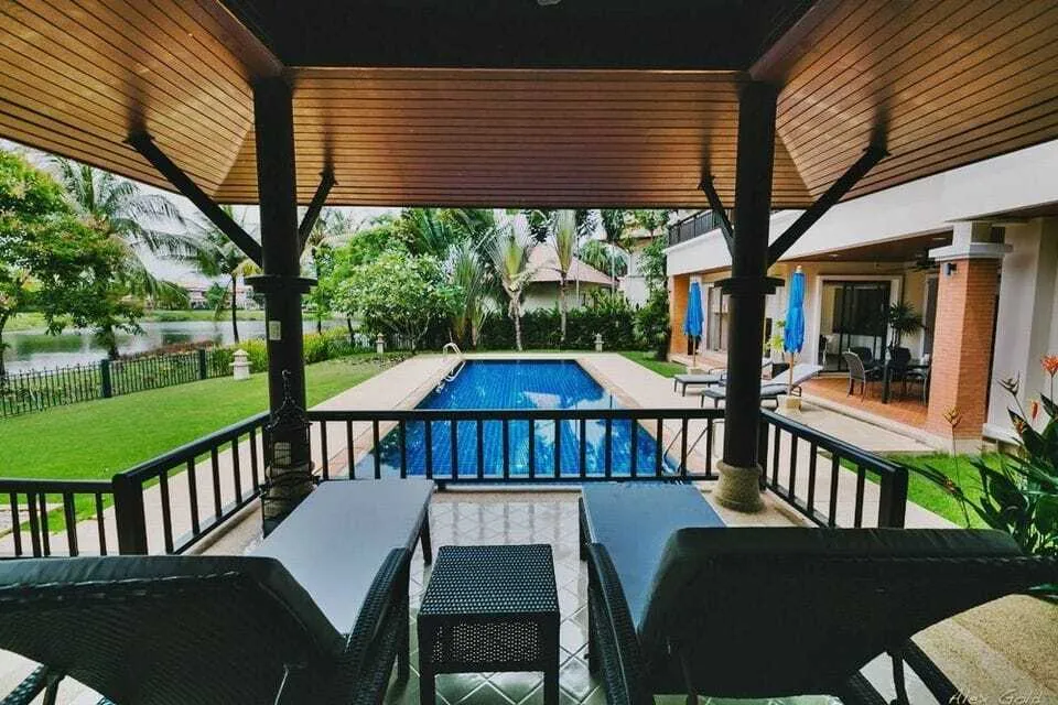 Beautiful 4 Bedrooms Pool Villa for rent in Choeng Thale Phuket — Thumbnail 8