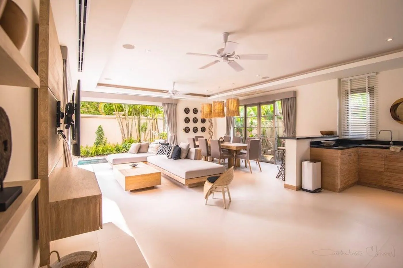 Tropical Modern 3 Bedrooms with private pool villa — Thumbnail 14