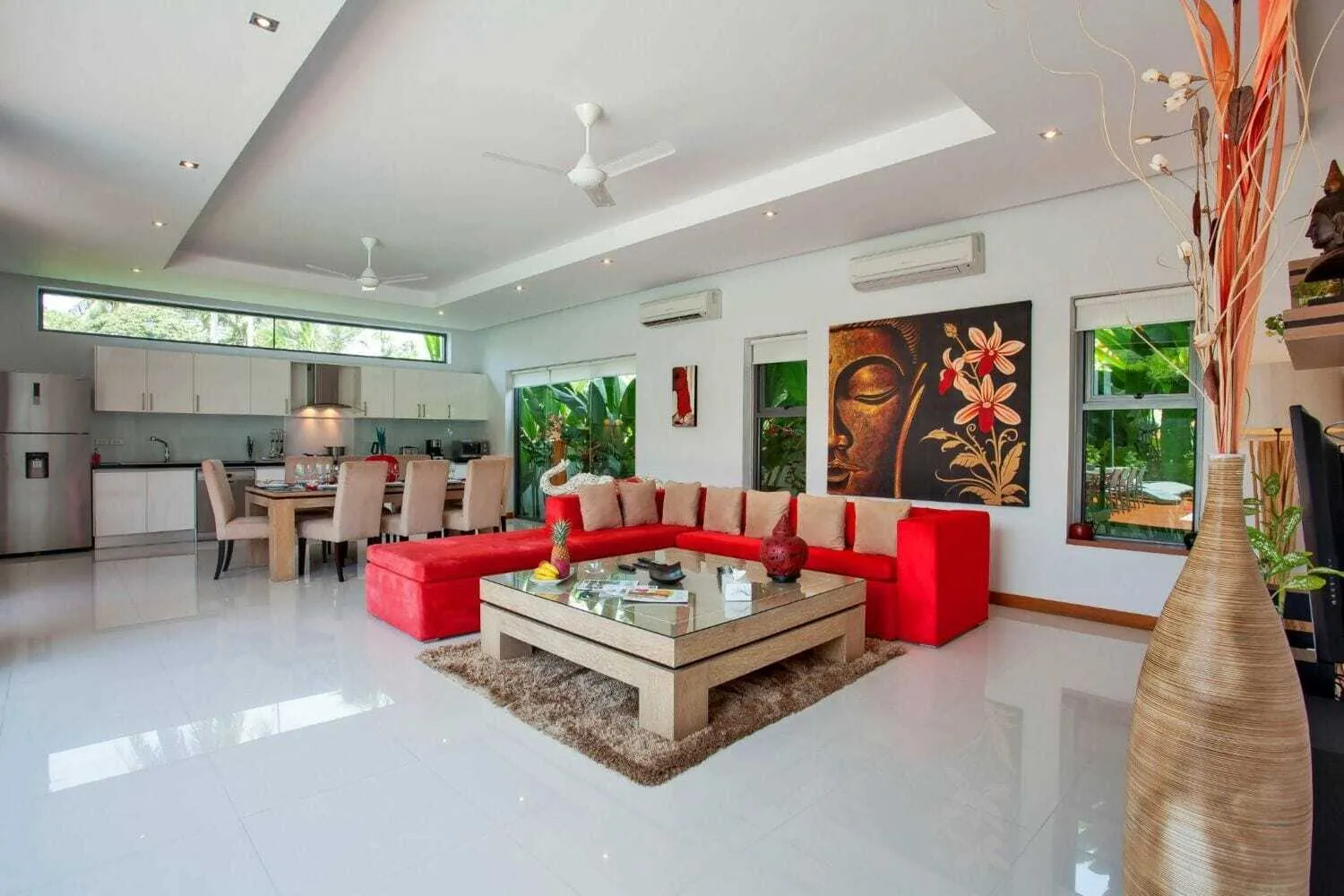 Modern 3 Bedrooms pool villa for rent in Rawai — Thumbnail 4