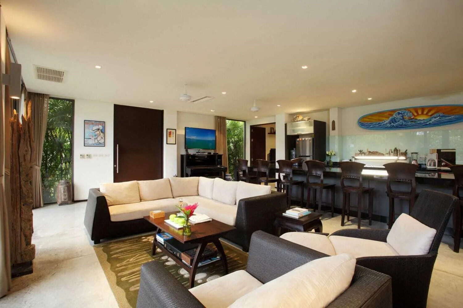 5 Bedrooms with private pool villa in Bangtao for rent — Thumbnail 6