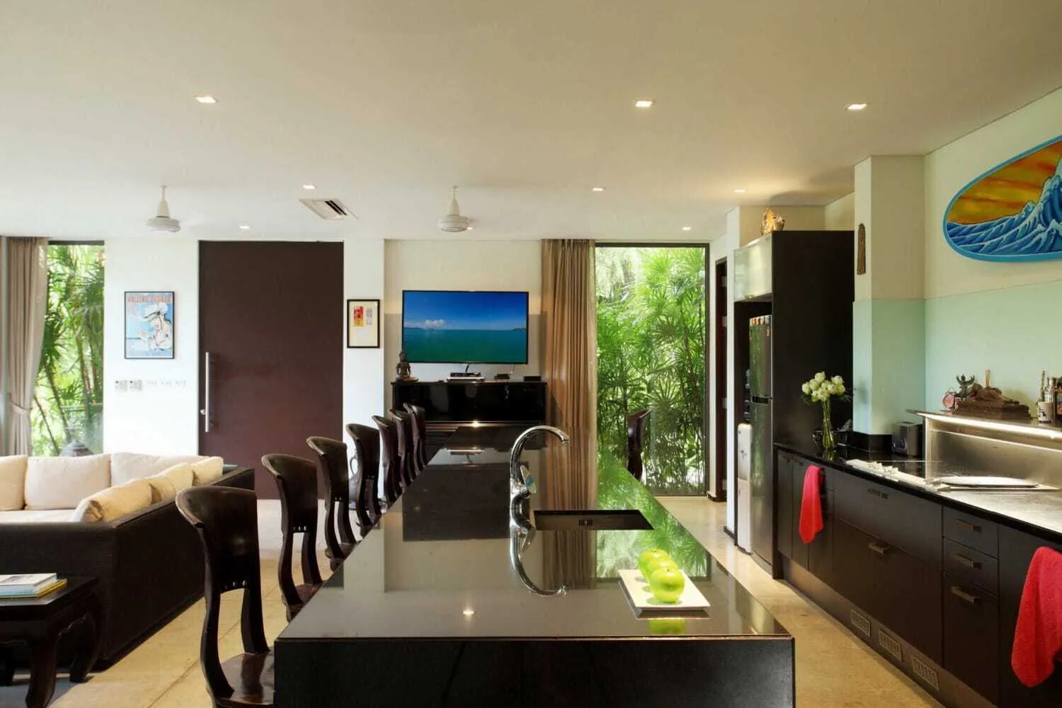 5 Bedrooms with private pool villa in Bangtao for rent — Thumbnail 8