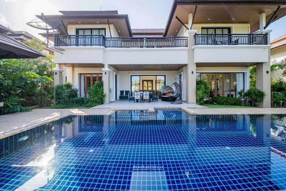 Laguna Village Residence 4 bedrooms pool villa with Garden Near Bang Tao Beach — Thumbnail 14