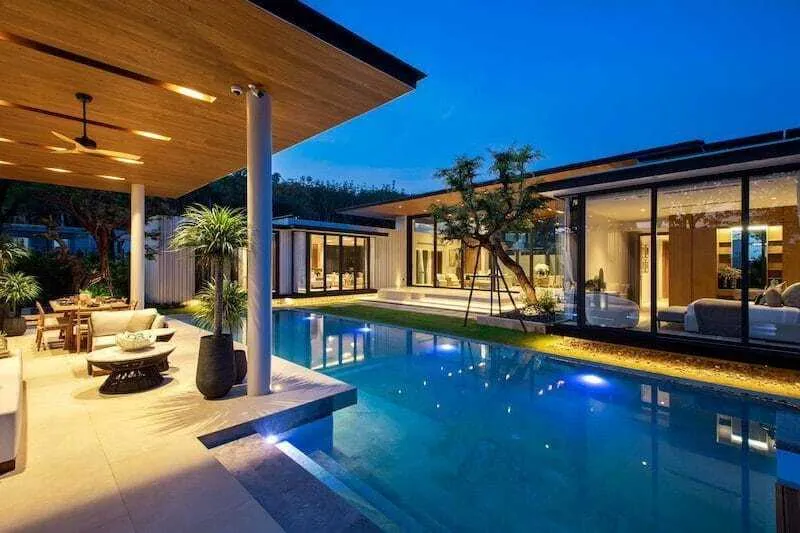 Botanica Forestique 4 bedrooms with private pool in Choeng Thale,Phuket — Thumbnail 4
