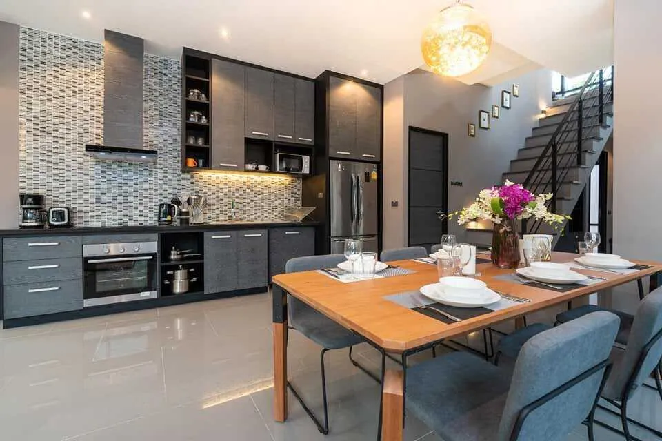 Modern 4 bedrooms with private pool for rent — Miniature 3