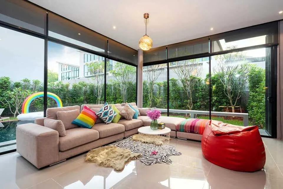 Modern 4 bedrooms with private pool for rent — Miniature 8