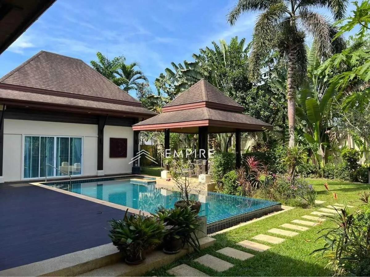 3 Bedrooms With Private Pool Villa In Koh Kaew For Rent — Thumbnail 11