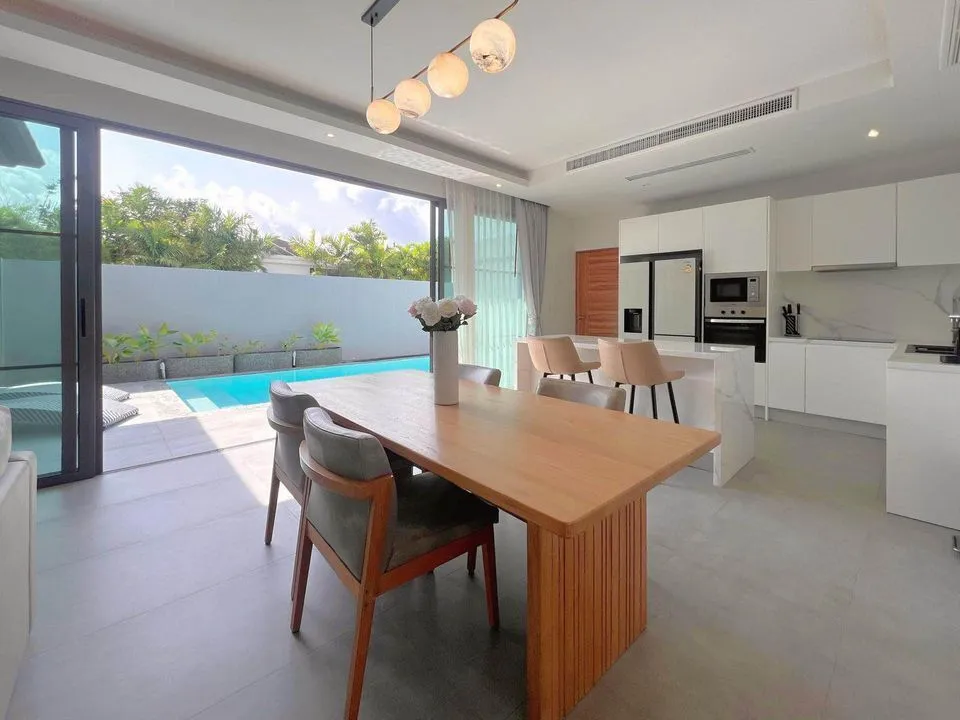 Modern 3 Bedrooms with private pool for rent in Choeng Thale — Thumbnail 6