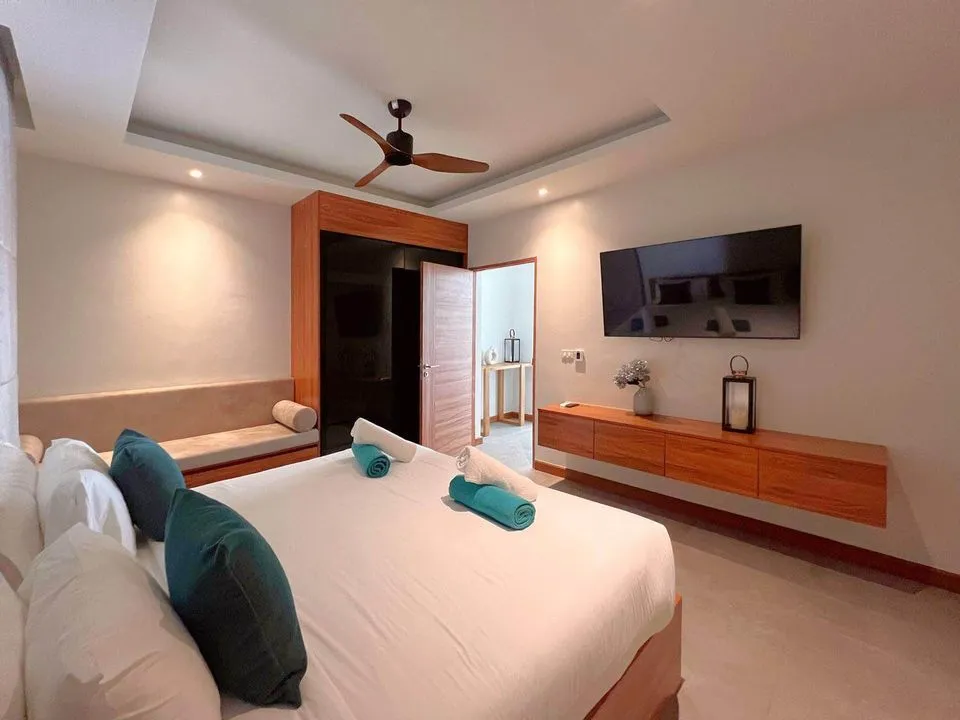 Modern 3 Bedrooms with private pool for rent in Choeng Thale — Thumbnail 10