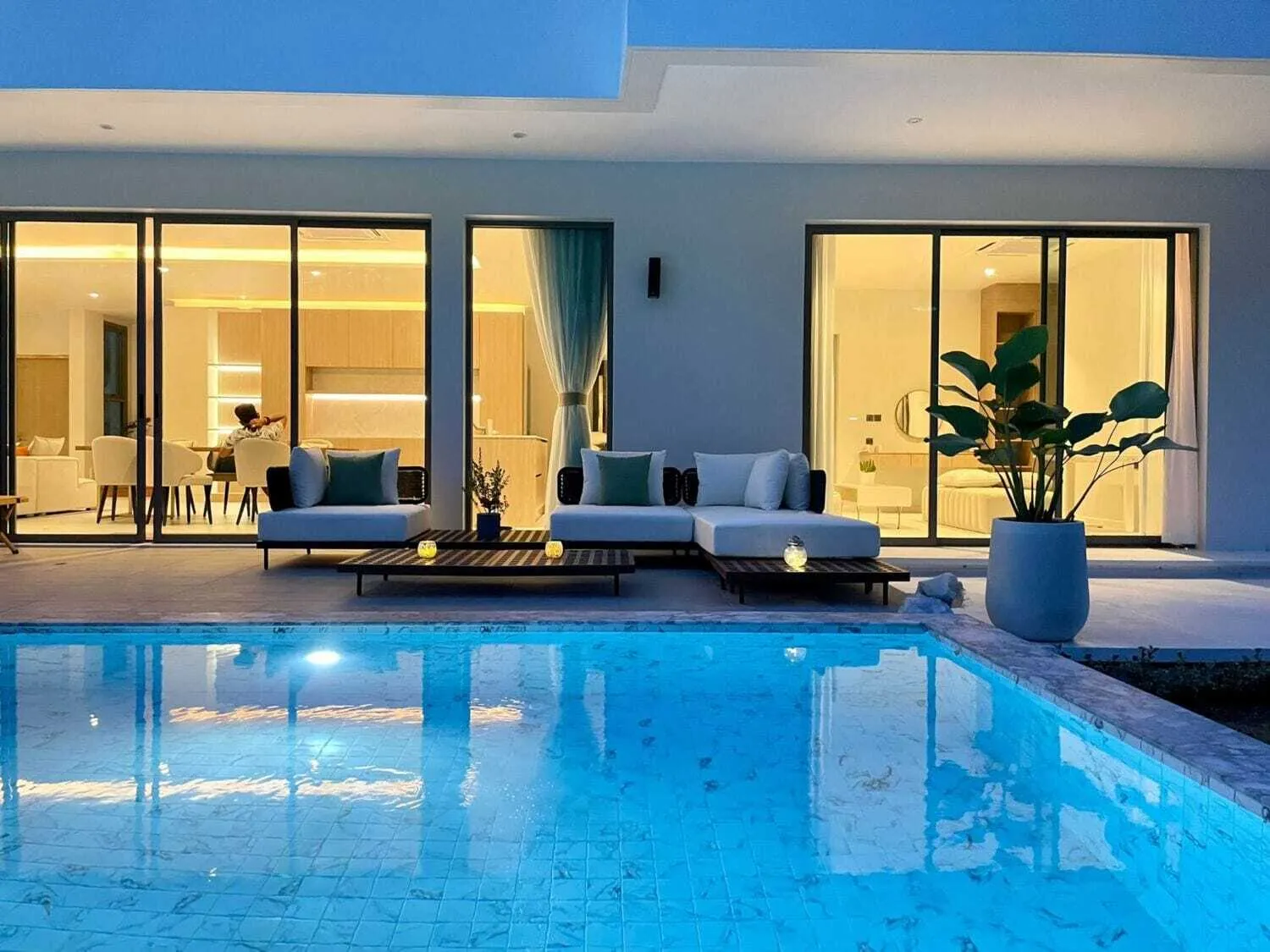 Modern 4 bedrooms with private pool for rent in Koh Keaw — Thumbnail 11