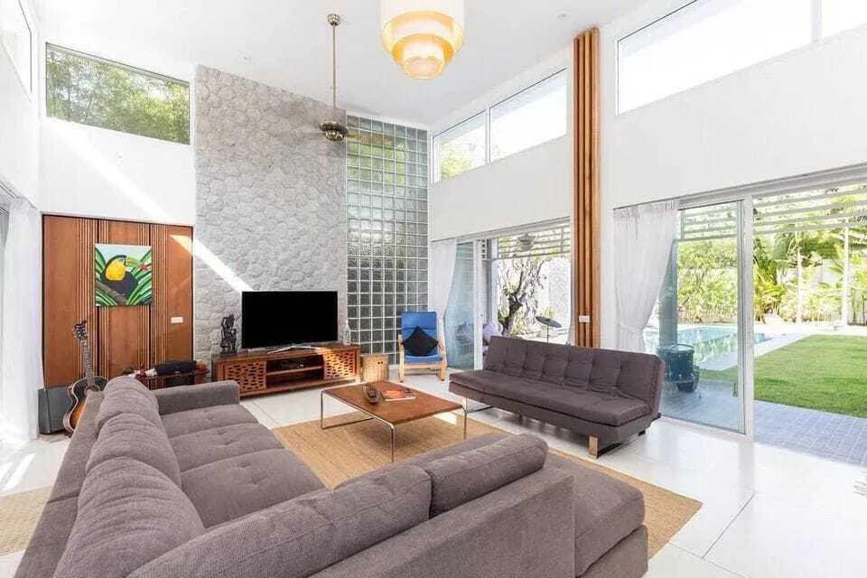 Modern 4 bedrooms with private pool villa for rent — Thumbnail 6