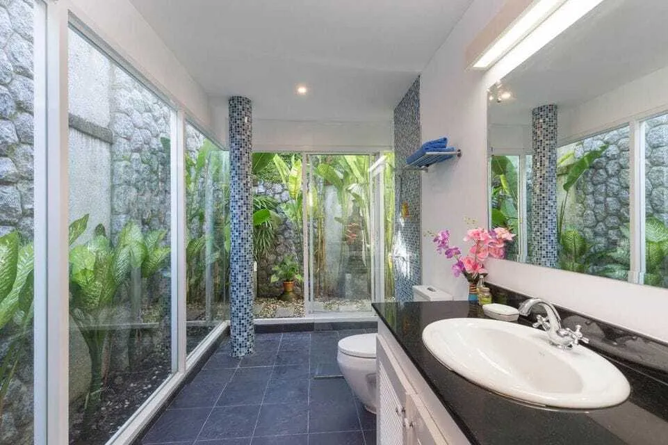 Modern 4 bedrooms with private pool villa for rent — Thumbnail 10