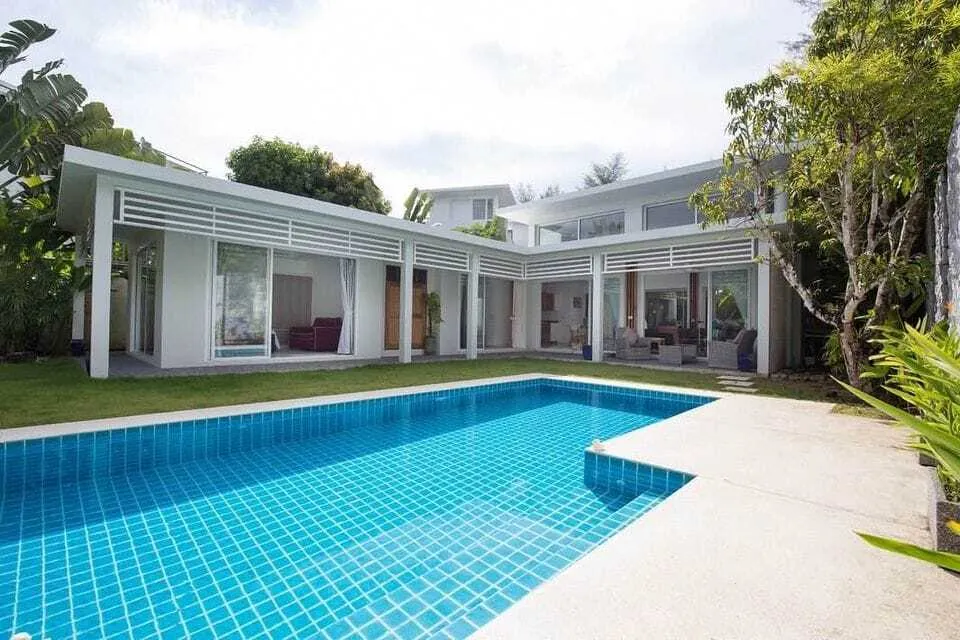 Modern 4 bedrooms with private pool villa for rent — Thumbnail 12