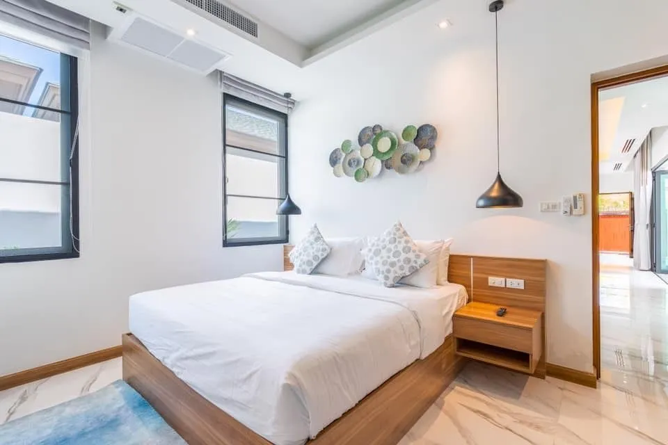 Modern 3 bedrooms with private pool villa for rent — Thumbnail 2