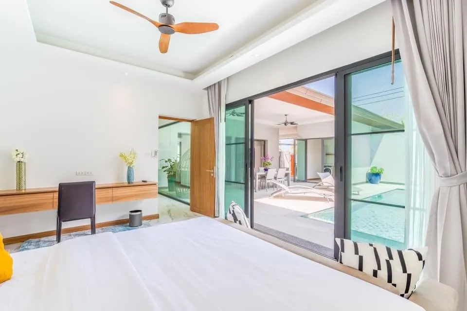 Modern 3 bedrooms with private pool villa for rent — Thumbnail 11