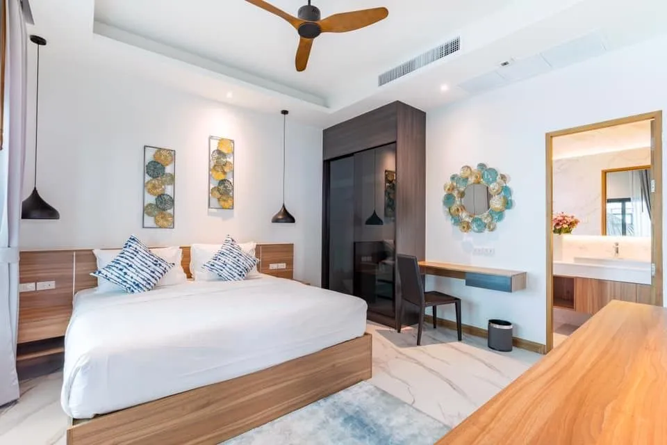 Modern 3 bedrooms with private pool villa for rent — Thumbnail 12