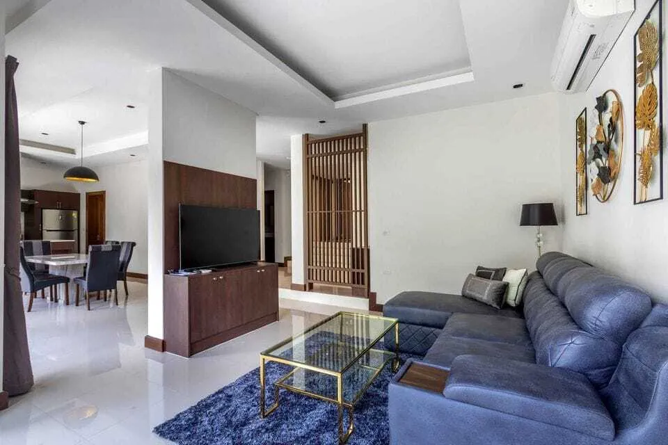 Golf course view 4 bedrooms with private pool villa for rent — Thumbnail 8