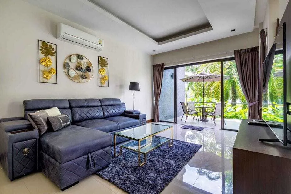 Golf course view 4 bedrooms with private pool villa for rent — Thumbnail 17