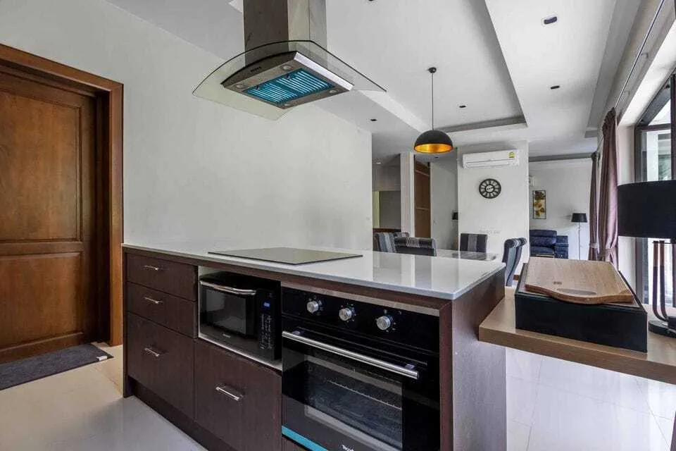 Golf course view 4 bedrooms with private pool villa for rent — Thumbnail 21