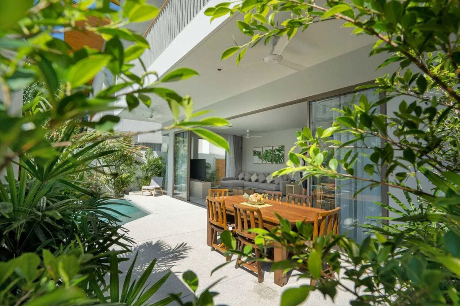 Modern 3 bedrooms with private pool villa for rent in Kamala — Thumbnail 3