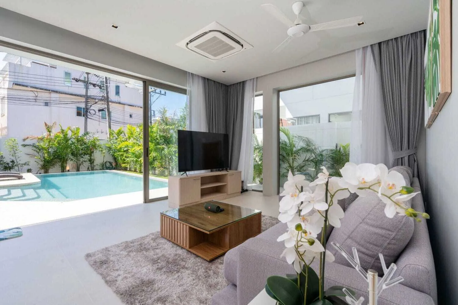 Modern 3 bedrooms with private pool villa for rent in Kamala — Thumbnail 14