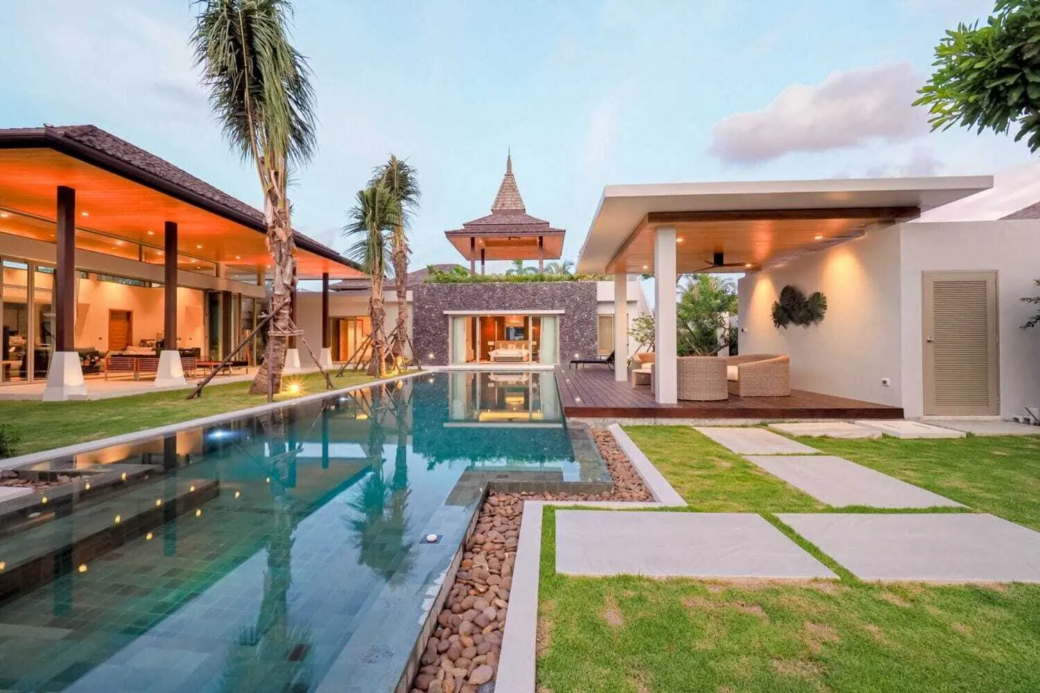 Botanica Prestige villa – Luxury 4 bedrooms pool in Layan – Choeng Thale, Phuket — Thumbnail 12