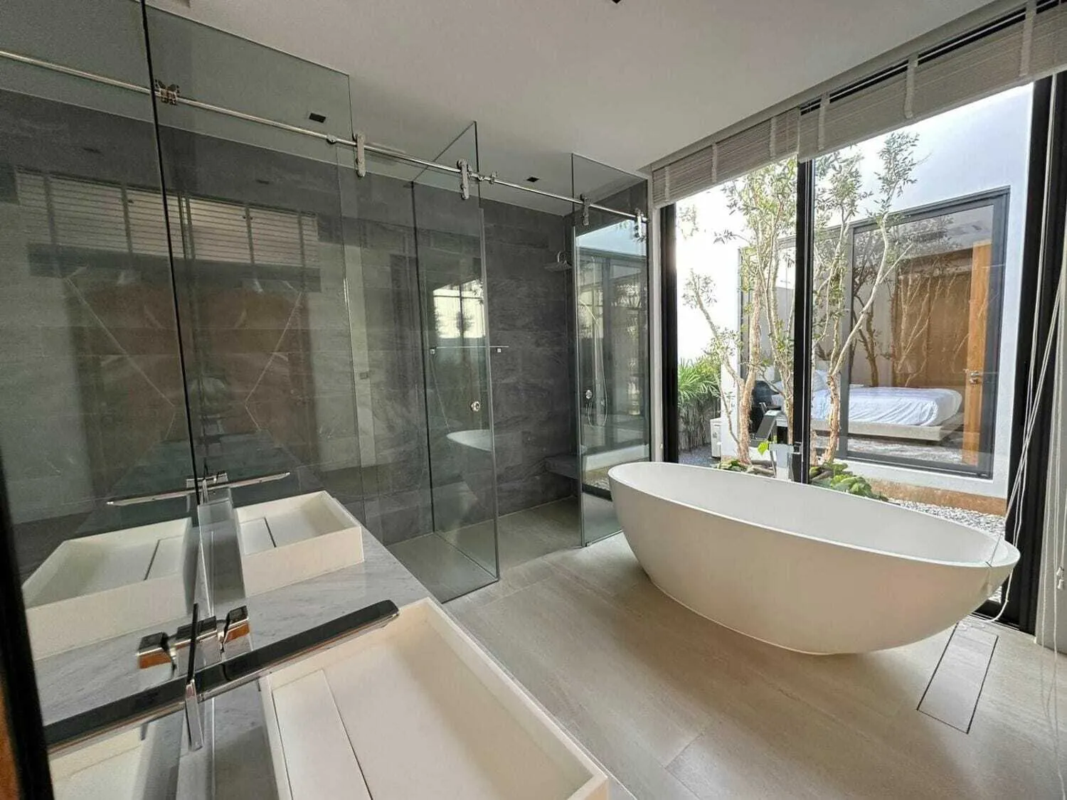 Botanica Villa – Brand new 3 bedrooms with private pool for rent in Choeng Thale — Thumbnail 4