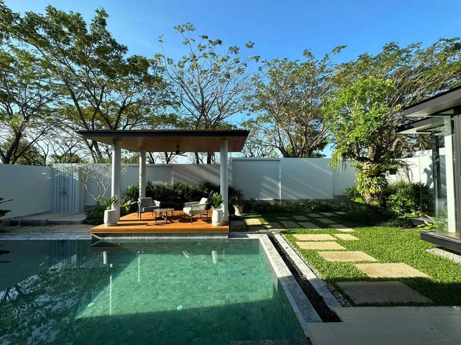 Botanica Villa – Brand new 3 bedrooms with private pool for rent in Choeng Thale — Thumbnail 7