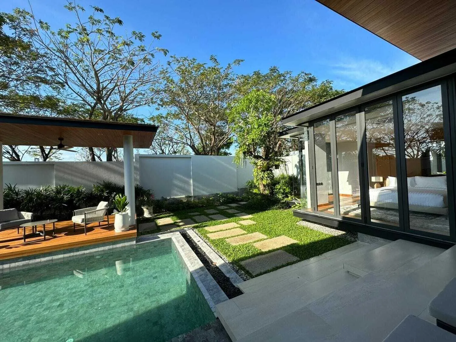 Botanica Villa – Brand new 3 bedrooms with private pool for rent in Choeng Thale — Thumbnail 8