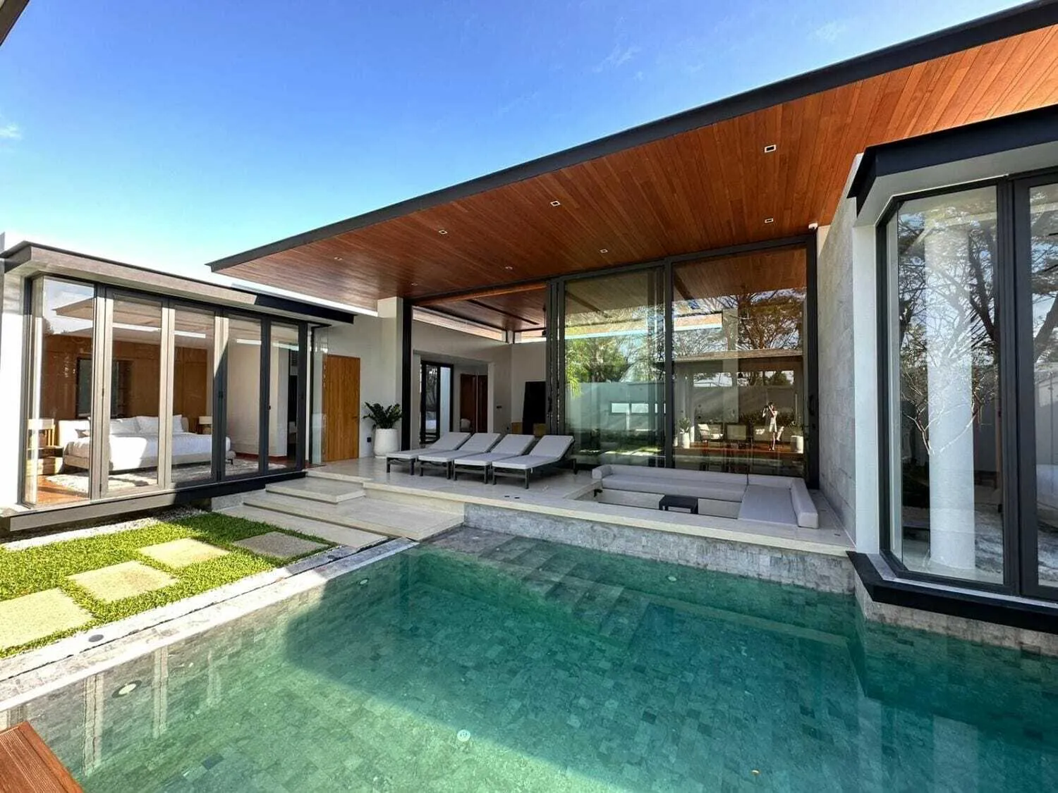 Botanica Villa – Brand new 3 bedrooms with private pool for rent in Choeng Thale — Thumbnail 11