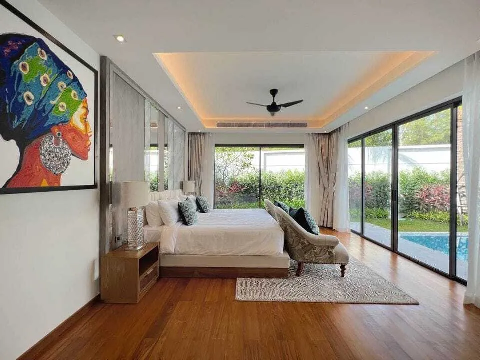 The Breze villa – Luxury 4 bedrooms with private pool for rent in Bangtao — Thumbnail 15
