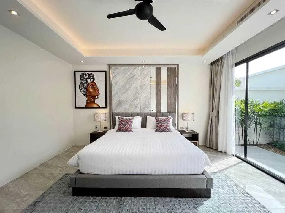 The Breze villa – Luxury 4 bedrooms with private pool for rent in Bangtao — Thumbnail 23