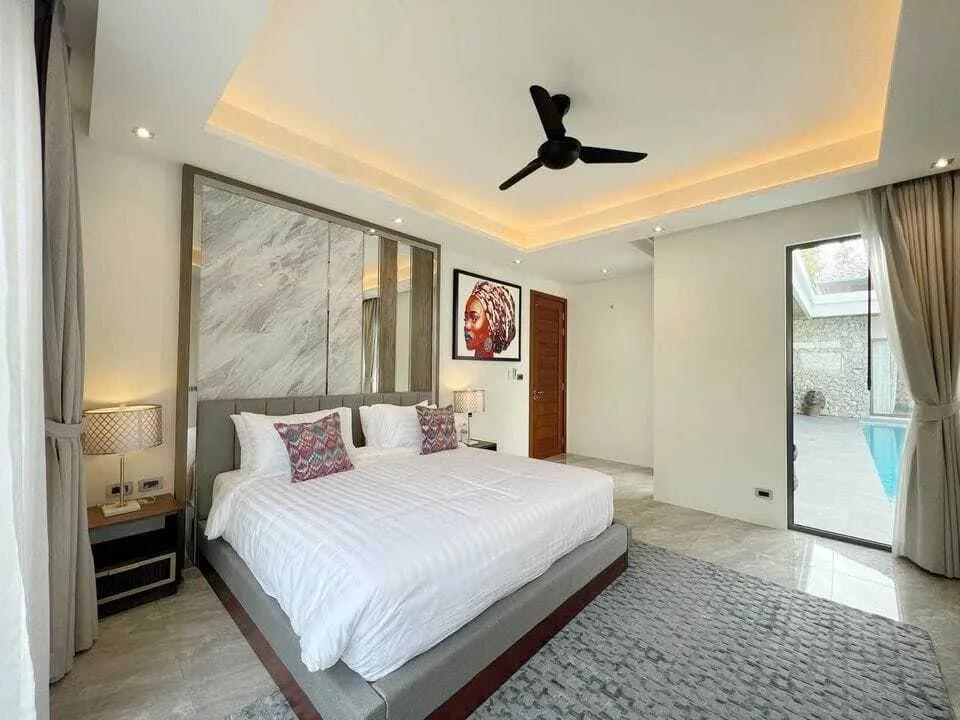 The Breze villa – Luxury 4 bedrooms with private pool for rent in Bangtao — Thumbnail 25