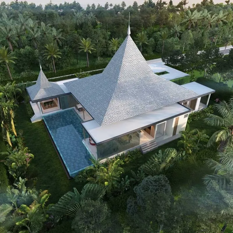 Moderns pool villa with 4 bedrooms for sale in Bang Jo,Phuket — Thumbnail 4