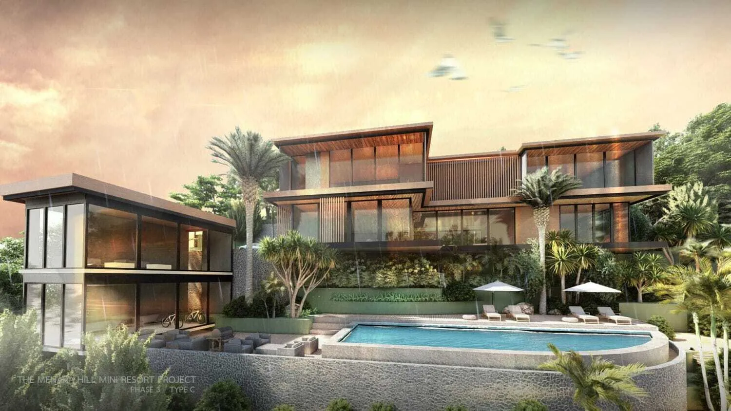 Grand pool villa with 5 bedrooms for sale in Choeng Thale, Phuket — Thumbnail 4