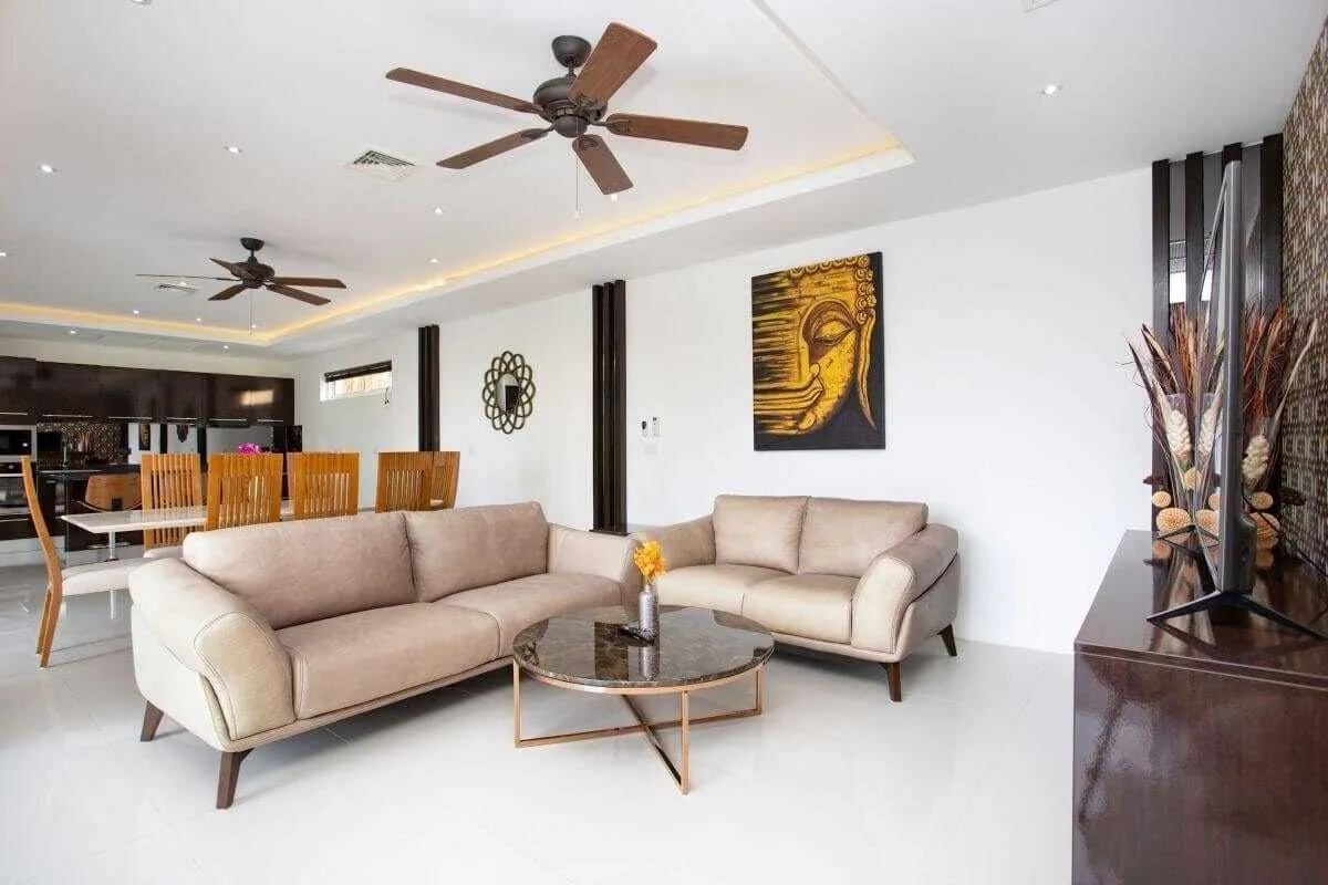 Sea View Villa with 4 bedrooms for rent in Chalong, Phuket — Thumbnail 7