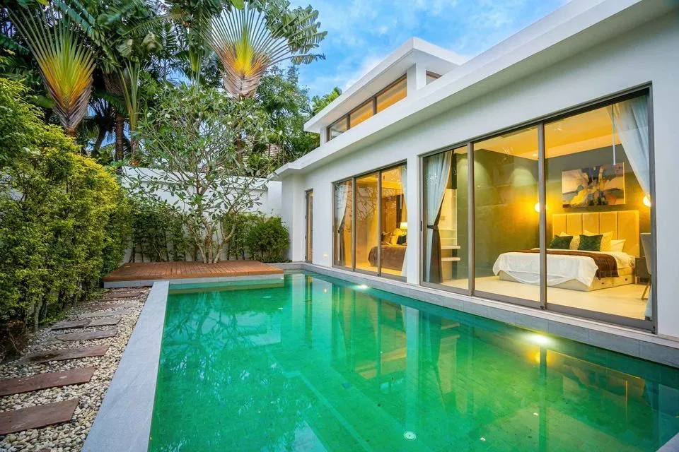 3 bedroom villa with private pool for rent in Choeng Thale — Thumbnail 14