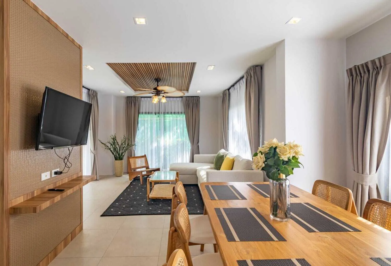 Cozy 3 bedrooms house for rent in Choeng Thale — Thumbnail 21