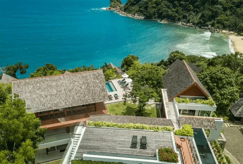 Oceanfront Villa 5 Bedroom For Sale in Kamala, Phuket — Thumbnail 12