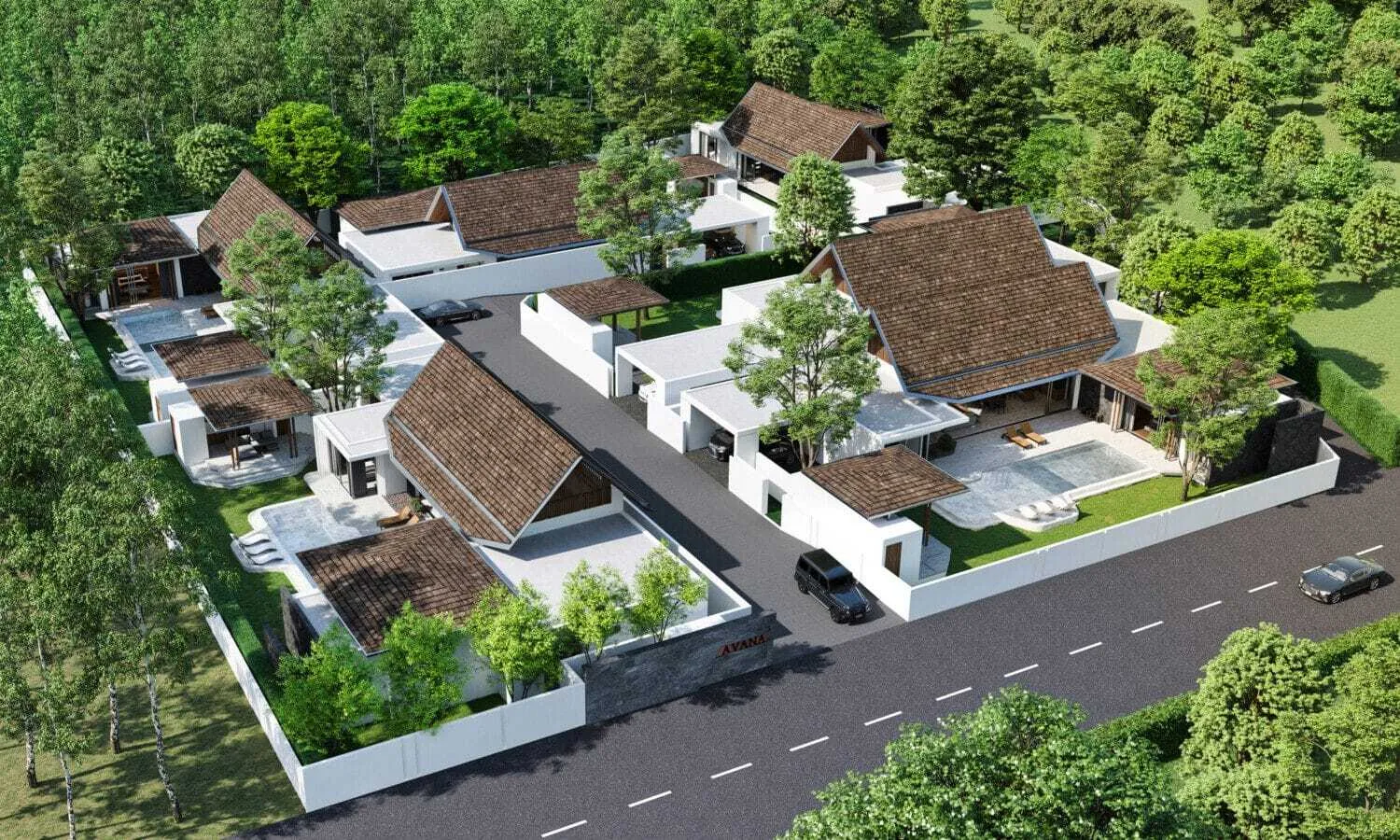 New Luxury Villa 4 Bedroom For Sale in Bangjo-Cherngtalay, Phuket — Thumbnail 26