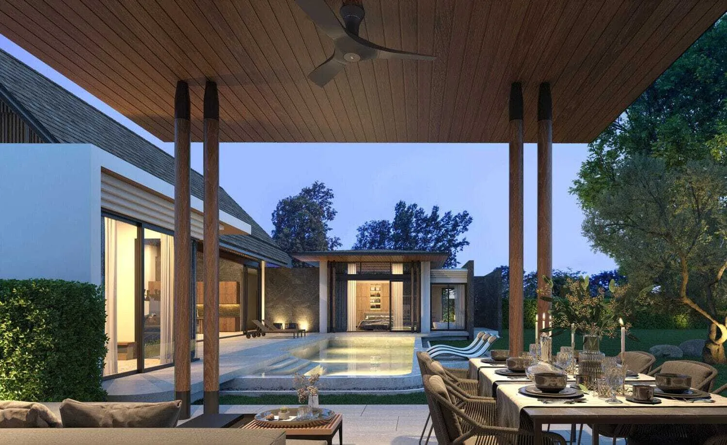 New Luxury Villa 4 Bedroom For Sale in Bangjo-Cherngtalay, Phuket — Thumbnail 27
