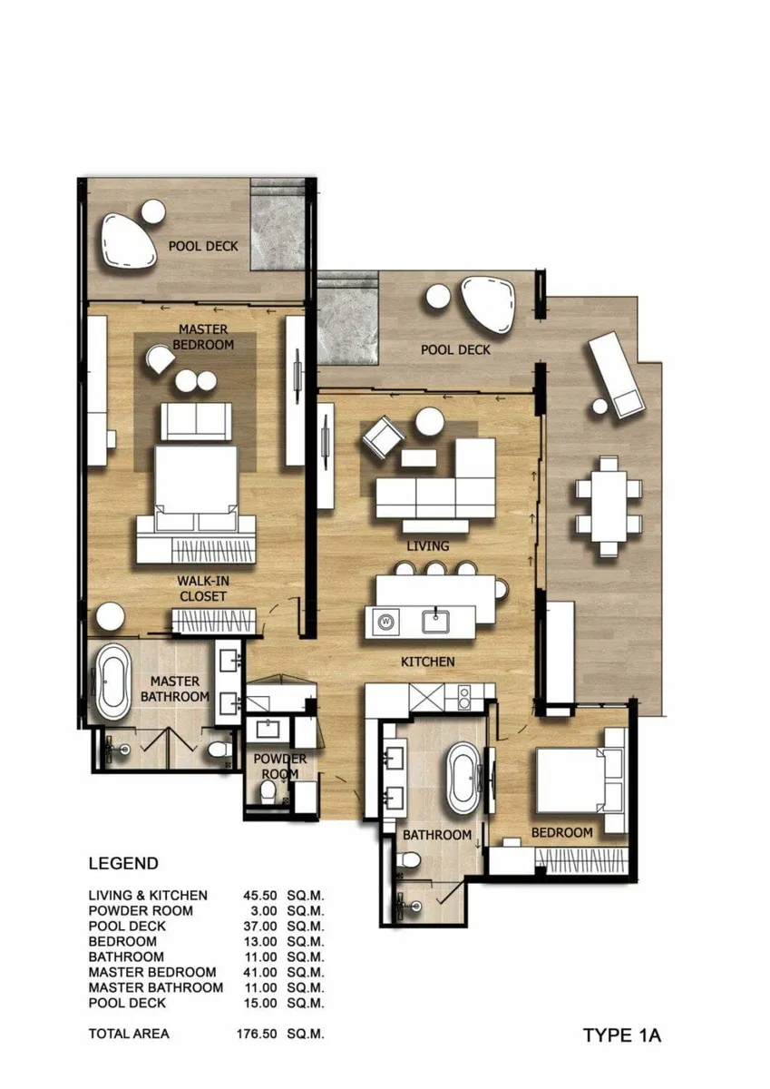 Two Bedroom Apartment Pool Access Bangtao Beach — Thumbnail 9