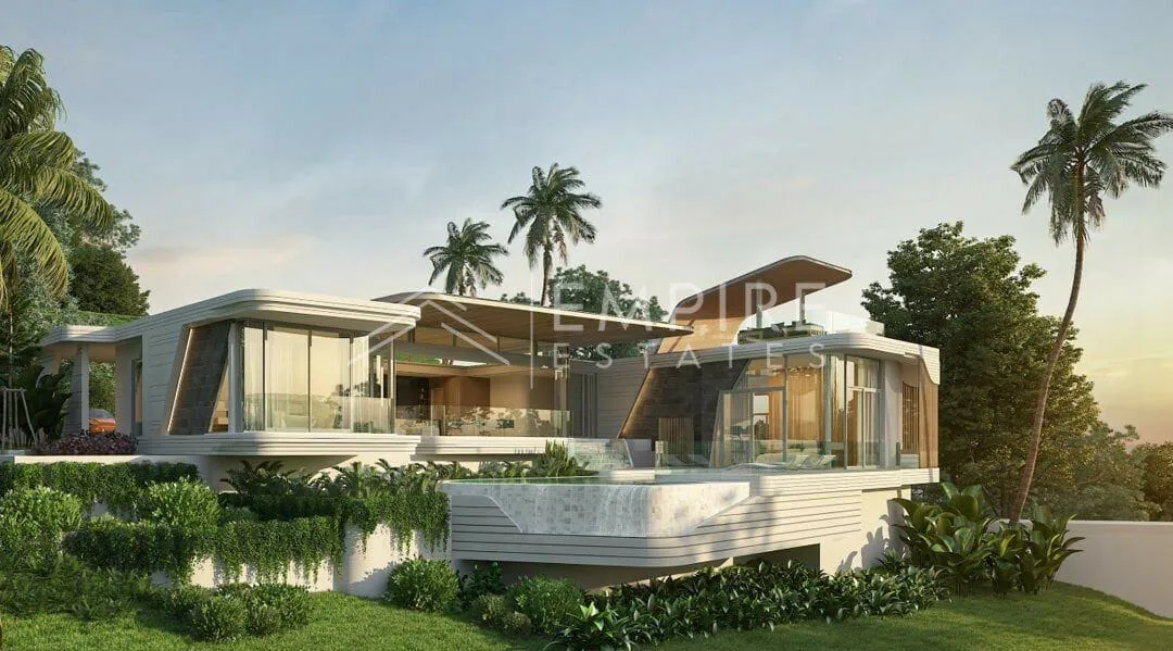 5 Bedrooms Mountain View Villa For Sale, Layan, Phuket — Thumbnail 2